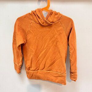 Gus + Steel Kids Organic Cotton Hoodie Rust Orange- Sz S‎